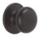 SCHLAGE Dexter by Schlage J10STR716 Stratus Hall and Closet Knob Aged Bronze