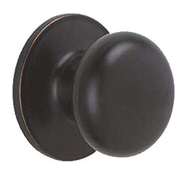 SCHLAGE Dexter by Schlage J10STR716 Stratus Hall and Closet Knob Aged Bronze
