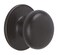 SCHLAGE Dexter by Schlage J10STR716 Stratus Hall and Closet Knob Aged Bronze