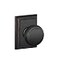 Schlage F10 AND 716 ADD Andover Door Knob with Addison Trim Hall Closet Passage Lock Aged Bronze