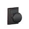 Schlage F10 AND 716 ADD Andover Door Knob with Addison Trim Hall Closet Passage Lock Aged Bronze