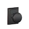 Schlage F10 AND 716 ADD Andover Door Knob with Addison Trim Hall Closet Passage Lock Aged Bronze