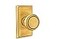 Emtek Passage Set Rectangular Rosette Norwich Knob French Antique US7