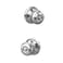 SCHLAGE F10GEO625 Georgian Hall and Closet Knob Bright Chrome