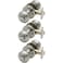 Copper Creek Privacy Interior Door Knob ANSI Grade3 Modern Heavy Duty Handle Easy Install and Reversible for Bedroom Bathroom Closets Satin Stainless 3 Pack