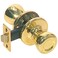 Kwikset 92001280 Tylo HallCloset Knob in Polished Brass