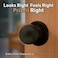Copper Creek Dummy Interior Door Knob ANSI Grade3 Modern Heavy Duty Handle Easy Install and Reversible for French Doors Closets Non Turning Tuscan Bronze 1 Pack