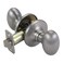 Design House 750489 Egg Passage Hall and Closet Door Knob Satin Nickel