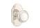 Emtek Privacy Set Style 8 Rosette Norwich Knob Polished Nickel US14