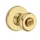 Kwikset 93001922 Tylo Privacy BedBath Knob In Polished Brass
