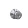 SCHLAGE F51A BWE 626 Bowery Knob Keyed Entry Lock Satin Chrome