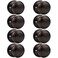 Probrico Flat Ball Single Dummy Door Knob Half Dummy Door Handle Interior Door Knobs Oil Rubbed Bronze 8 Pack