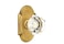 EMTEK 8 Rosette Passage Set with Old Town Clear Knob Available in 10 Finishes 8108OTUS7 French Antique US7