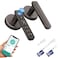 Gavdhe Fingerprint Door Lock Smart Fingerprint Door Knob with Keyless Entry Biometric Door Lock with Keypad App Control Easy Installation for Home Bedroom OfficeStarry Grey