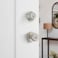 Kwikset Maven Front Door Lock Handle and Deadbolt Set Entry Handleset Round Exterior with Interior Door Knob Secure Locking Deadbolt Satin Nickel with Microban Protection
