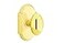 Emtek Privacy Set Style 8 Rosette Egg Knob Polished Nickel US14