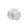 SCHLAGE Bowery Knob with Greyson Trim NonTurning Lock Bright Chrome F170 BWE 625 GSN