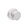 SCHLAGE Bowery Knob with Greyson Trim NonTurning Lock Bright Chrome F170 BWE 625 GSN