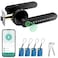 Evanshow Smart Door Lock with Knob Keyless Entry Door Locks with Handle Fingerprint Door Knob for BedroomFront DoorApartmentGenerate Passcode Remotely Black