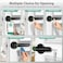 Evanshow Smart Door Lock with Knob Keyless Entry Door Locks with Handle Fingerprint Door Knob for BedroomFront DoorApartmentGenerate Passcode Remotely Black