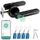 Evanshow Smart Door Lock with Knob Keyless Entry Door Locks with Handle Fingerprint Door Knob for BedroomFront DoorApartmentGenerate Passcode Remotely Black