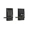 Schlage Encode Smart WiFi Lock with Lever Handle Touchscreen Keypad Keyless Entry Door Lock App Control Alexa Google Home and Airbnb Compatible Black Stainless FE789WB CEN 530 LAT