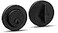 Berlin Modisch Single Cylinder Deadbolt Lock Sleek Round for Front Door Modern Contemporary High Security Heavy Duty Iron Black Finish