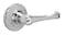 SCHLAGE Dexter by Schlage J54TOR625 Torino Keyed Entry Lever Bright Chrome 68 x 58 x 32 Inches