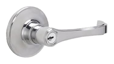 SCHLAGE Dexter by Schlage J54TOR625 Torino Keyed Entry Lever Bright Chrome 68 x 58 x 32 Inches