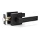 KNOBWELL 1 Pack Black Interior Door Handle Passage Door Handle Lever for Indoor use Reversible for Left and Right with No Key
