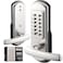 Elemake Keypad Door Lock Keyless Entry Door Lock Mechanical Lock with Keypad Combination Code Locks with Handle Right Handed Door Lever Stainless Steel 304 NOT a Deadbolt