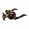 Design House 728006 Stratford 6Way Universal Privacy Bed and Bath Door Lever Oil Rubbed Bronze