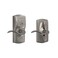 Schlage Camelot Keypad Lock with Lever Handle Electronic Keyless Door Entry Flex Lock AutoLock Option Satin Nickel FE595 V CAM 619 ACC