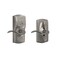 Schlage Camelot Keypad Lock with Lever Handle Electronic Keyless Door Entry Flex Lock AutoLock Option Satin Nickel FE595 V CAM 619 ACC