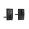Schlage Touch Century Electronic Lock with Lever Handle Touchscreen Keypad Keyless Front Door Entry Aged Bronze FE695 CEN 716 LAT