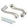 PRIME-LINE PrimeLine E 2663 French Colonial Door Levers Heavy Weighted Casting Design Satin Nickel 1 Set