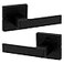 Kwikset Singapore Interior Passage Door Handle Lever For Closet and Hallway Doors Reversible NonLocking Handle Lever Matte Black with Microban Protection