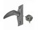 Pacific Doorware Adams Rite Style Deadlatch Lever Handle for Storefront Door Lock Right Hand