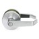 Lawrence Commercial Lever Door Lock Heavy Duty Locking Commercial Door Handle Keyed Entry Grade 2 Door Handle with Lock and Key Brushed Chrome Classroom Function Embassy Series