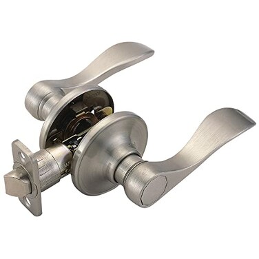 Design House 742841 Springdale 6Way Universal Passage Door Handle Satin Nickel