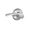 Schlage F10 MER 626 16080 10027 Merano Hall and Closet Lever Satin Chrome