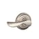 Schlage Champagne Passage Lever Andover Rose Satin Nickel FA10CHP619F10CHP619AND