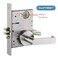 SUMBIN Commercial Mortise Lockset with Lever for EntryOffice Door F04
