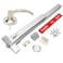 suermany Push Bar Panic Exit Device 275 Long with Exterior Lever Commercial Door Lock for 2836 WoodMetal Exit Doors