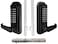 JOUNJIP DoubleSided Keyless Entry Door Lock Bump Key Proof Mechanical Door Lock with Lever Handle Square Spindle Easier Install Matte Black Outdoor Gate Lock with Keypad and Passage Mode