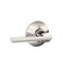 SCHLAGE Lever NonTurning Lock Polished Nickel F170 LAT 618