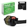 VIZILOK ADA Compliant Single Egress Indicator Privacy Lock C5FMR Durable ANSI Grade 2 Comp Commercial Right Handed Non Reversible inUse or Vacant Push Button Lever Matte Black