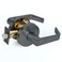 SUMBIN Grade 2 Commercial Heavy Duty Passage Door Lever Lockset ADA Matt Black Finish