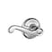 SCHLAGE F10FLA625 Flair Passage Lever Bright Chrome