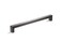 KEYTIGER 24 Inch 2 Feet Length Modern Matte Black Door Pull Handle Stainless Steel Entry Handle Pull for Wooden Barn Doors Glass Shower Door Single or Double Entrance Doors Square Rectangular Shaped B